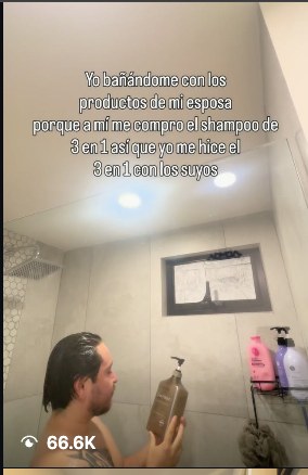 Su shampoo no era como el mío